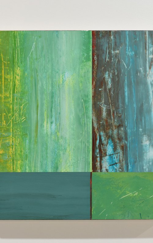 Somewhere Between Green and Blue by MonoField Studio