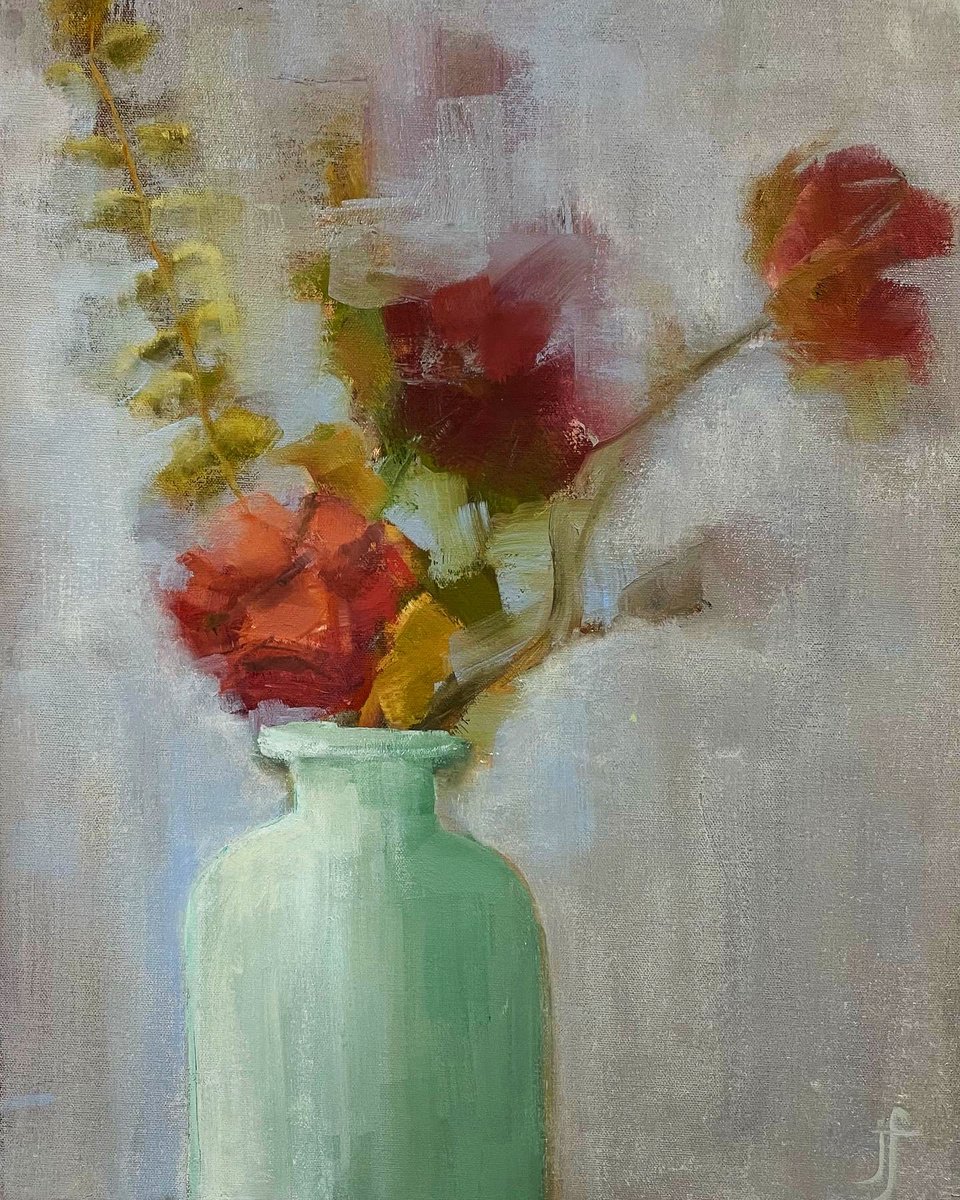 A Faded Rose - Study 3 by Judith Fisher