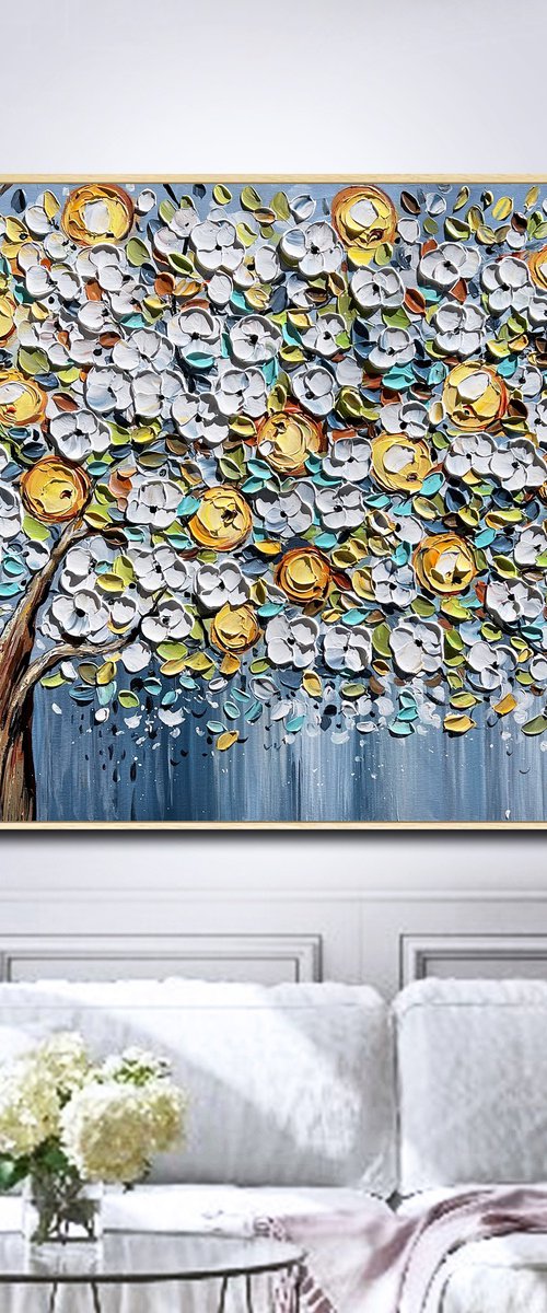 Golden Essence Tree by Lana Guise