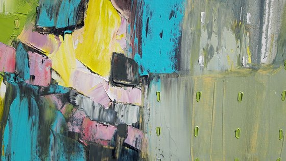 Flowers by the water.