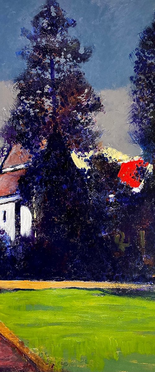 Temple , light and dark by John Cottee