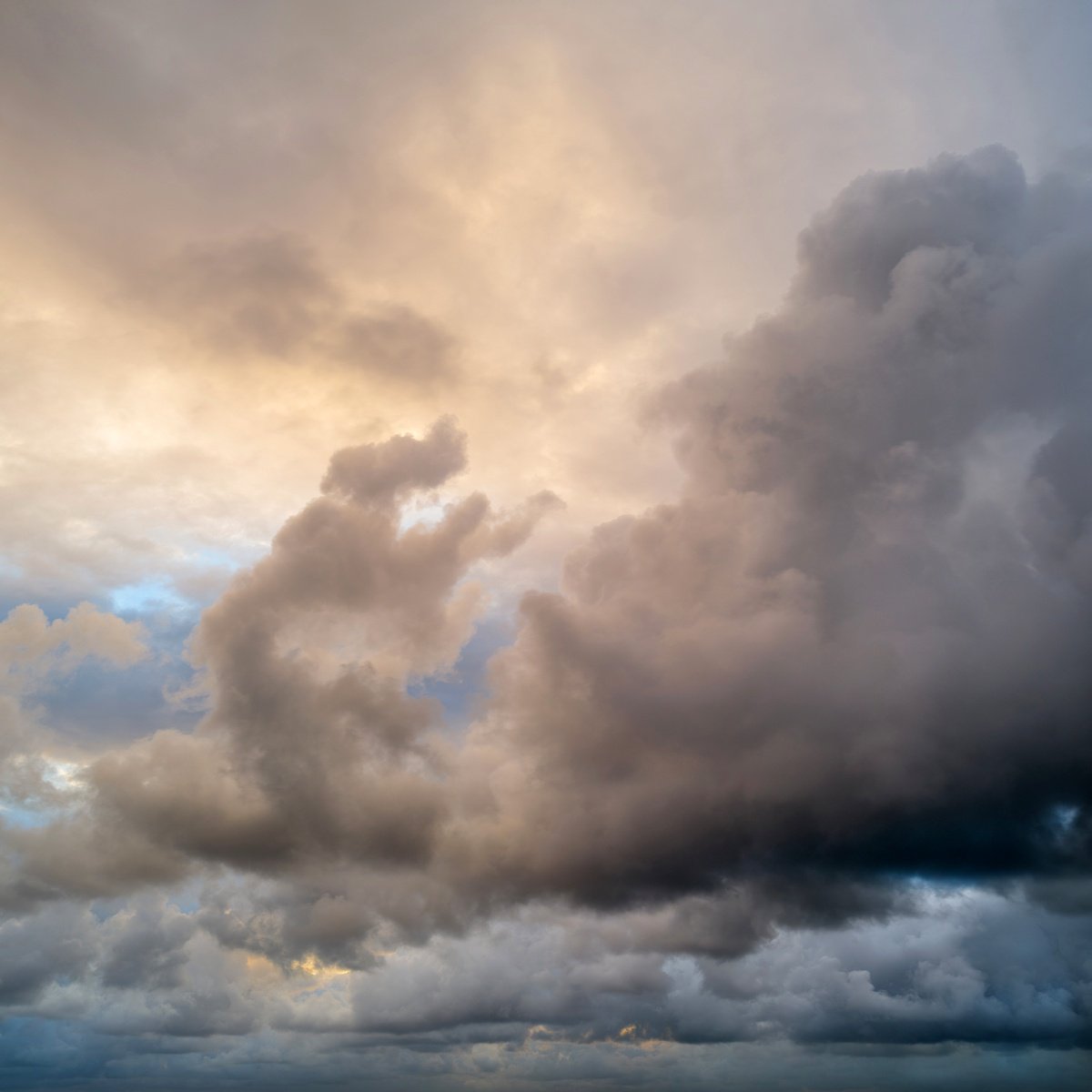 Photorealistic Landscape Photograph By Andrew Lever, 50 X 50, Storm Clearing, Original Artwork