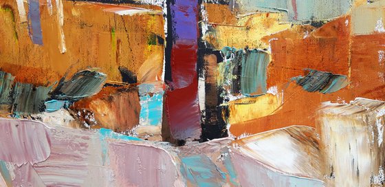 Autumn in the forest.