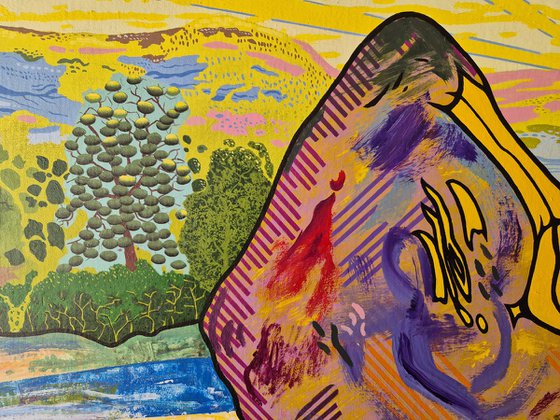 Monet's Haystacks, Updated