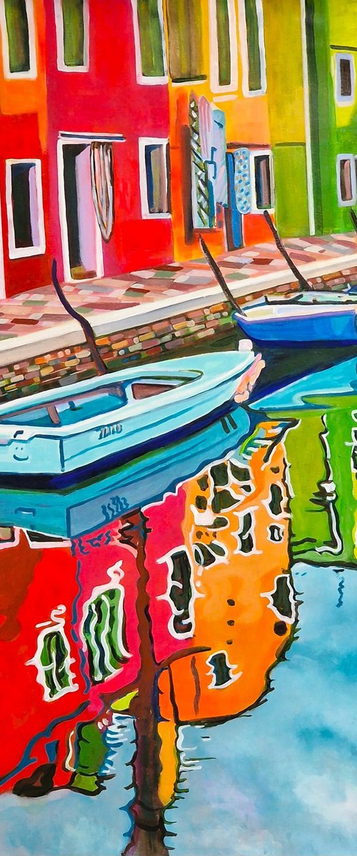 Venice Burano by Alexandra Djokic