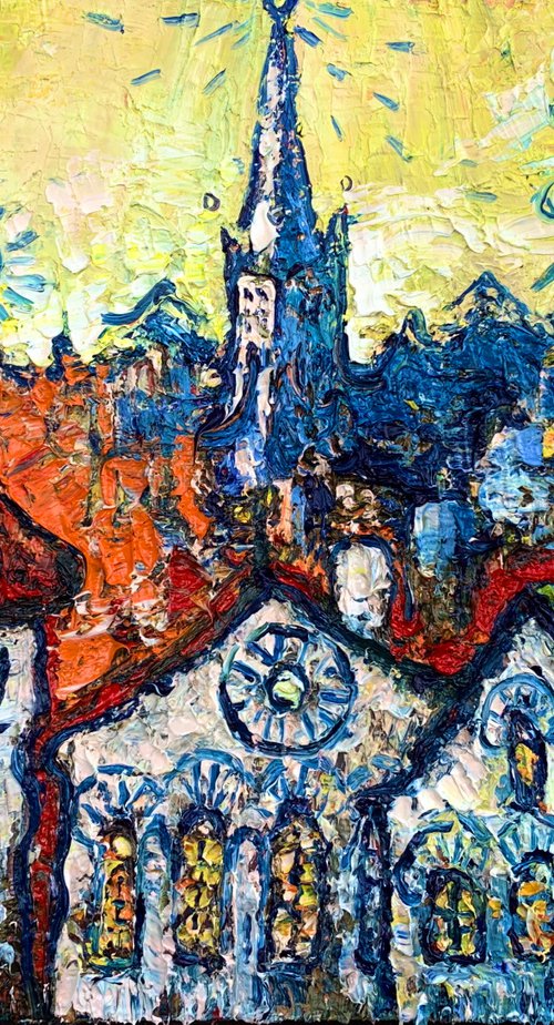 old Tallinn by Roman Sleptsuk
