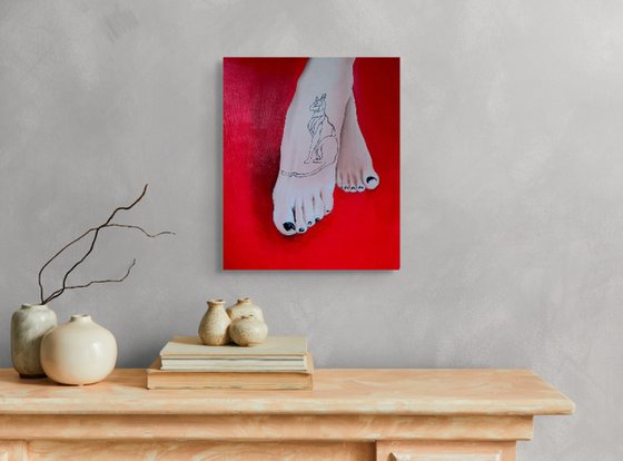 La Chatte - Pop Art - House Decor