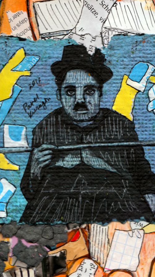 Charlie Chaplin #2 by Pavel Kuragin