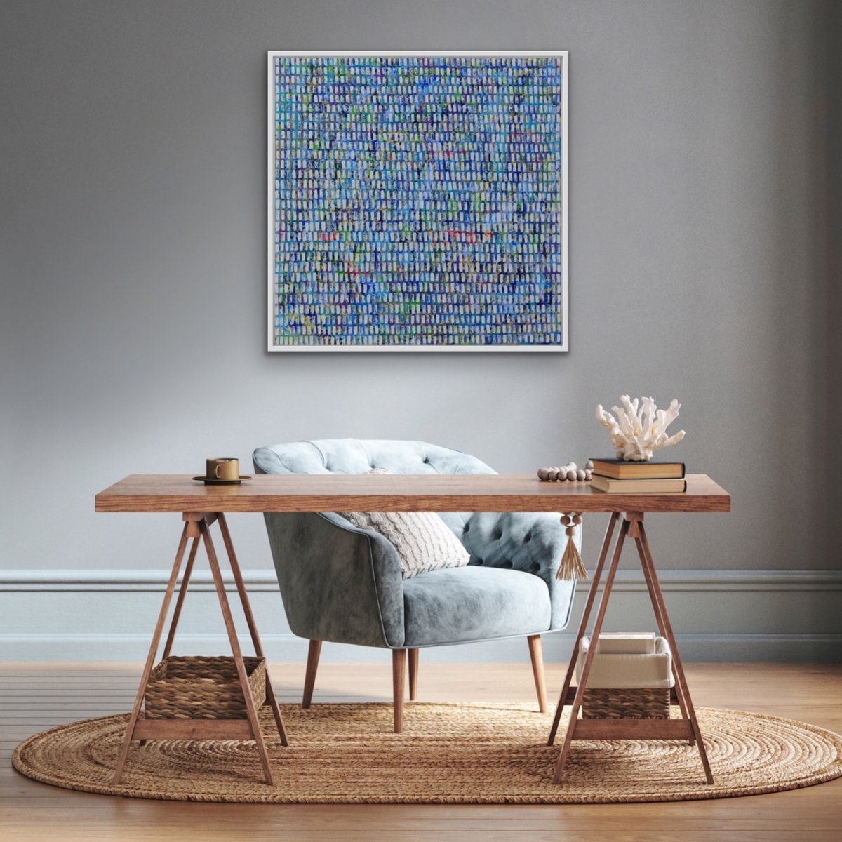 Hold My Hand By Ketki Fadnis, 36 X 36, Artwork For Sale On Artfinder