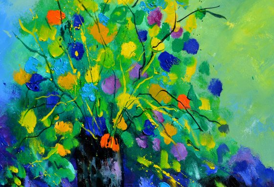 A colourful still life