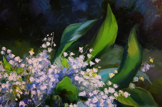 "Bouquet of lilies of the valley"