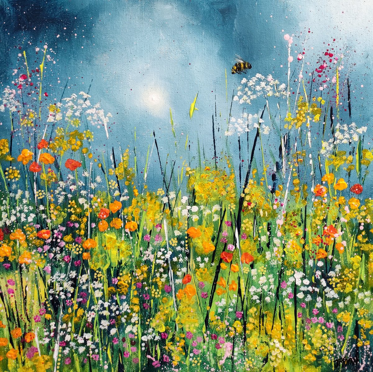 Yellow Meadow by Jenny Moran