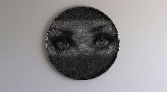 Mysterious Eyes - Handmade Line Art #12 - C3