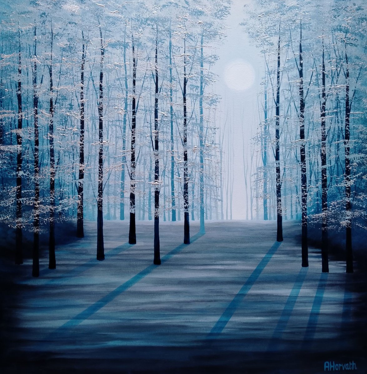 The Silver Forest Moon by Amanda Horvath