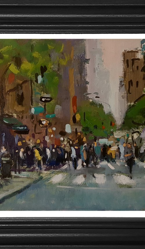 5th Ave and 50th NYC by Andre Pallat