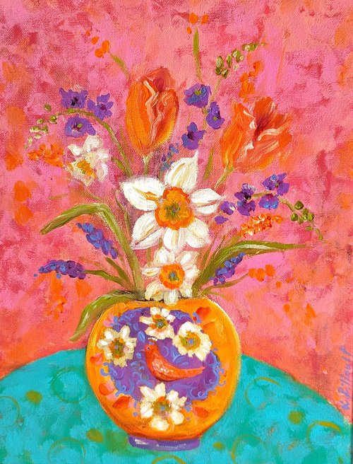 Fanny's bouquet by Loetitia Pillault
