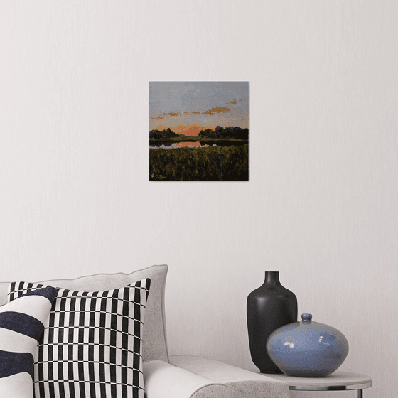 Impression. A quiet evening.