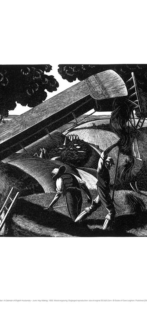 June: Haymaking by Clare Leighton