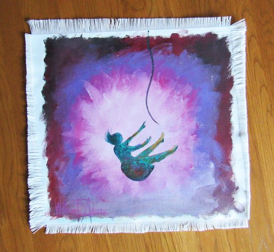 At the End of Your Rope ... LET  GO! "  (version #1-female)