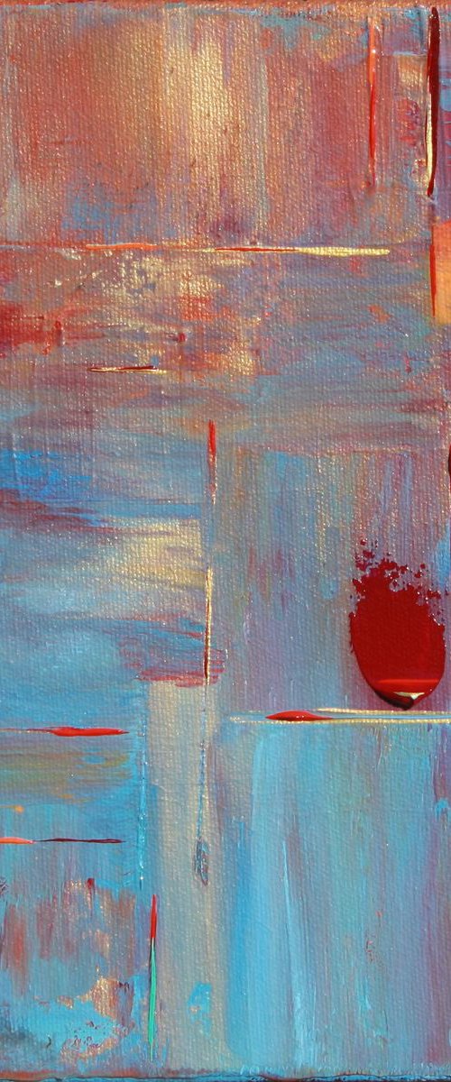 Little Colorful Abstract by Robert Lynn