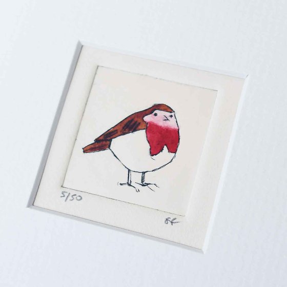 Mini framed robin