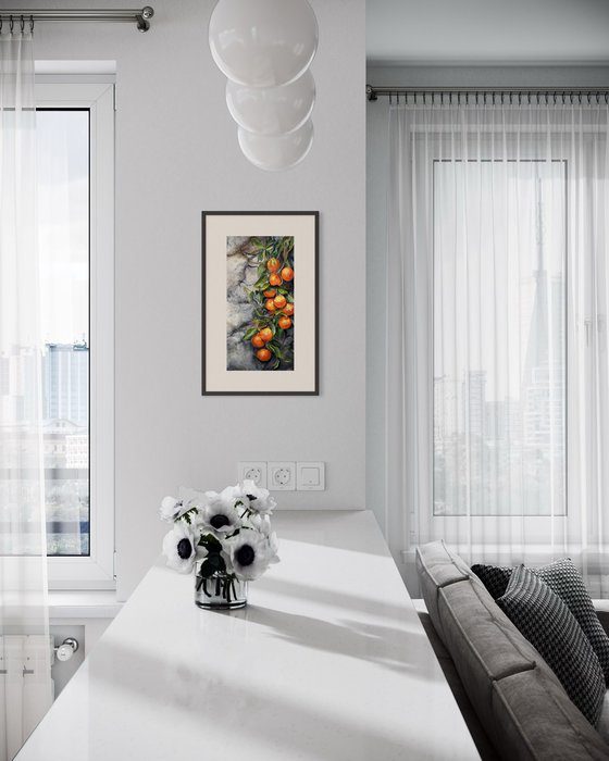 Whispers Through the Wall - Oranges