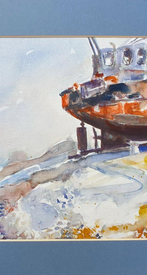Trawler Fishing Boat by Teresa Tanner