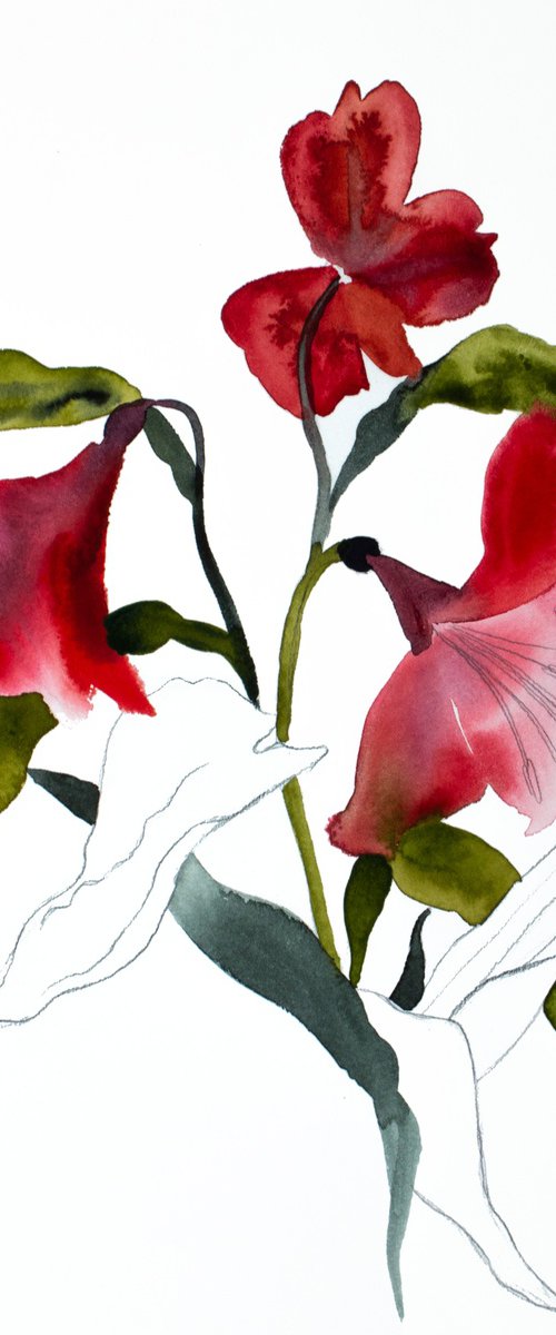 Lilies No. 9 by Elizabeth Becker