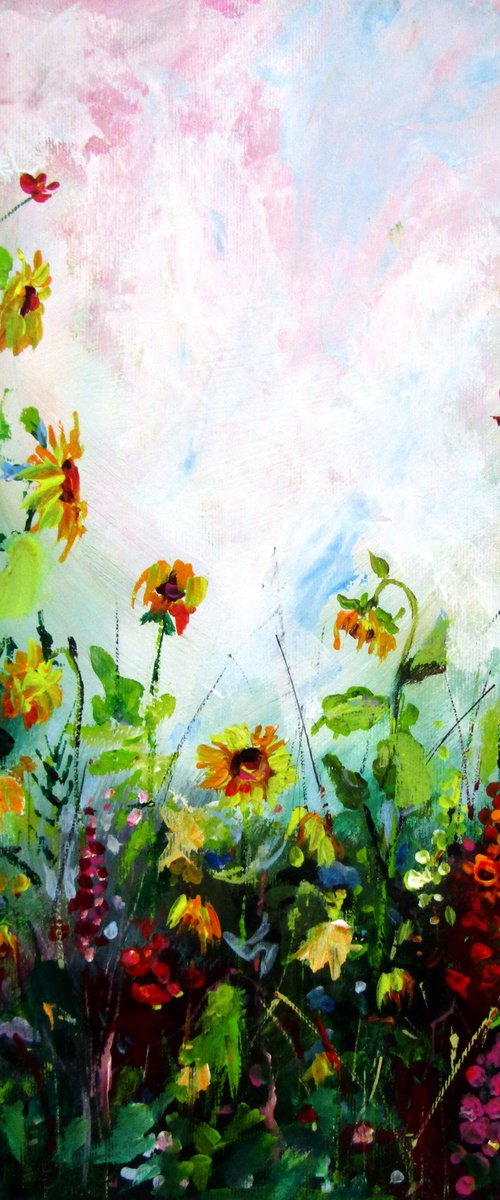 Little summer with sunflowers II by Kovács Anna Brigitta