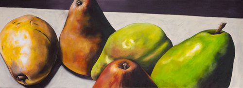 5 Pears by Vanessa Snyder