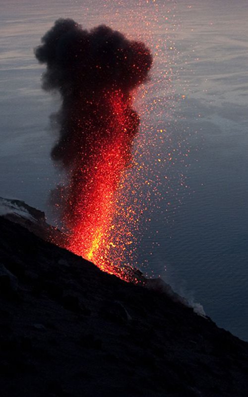 Volcano Explosion by Chiara Vignudelli