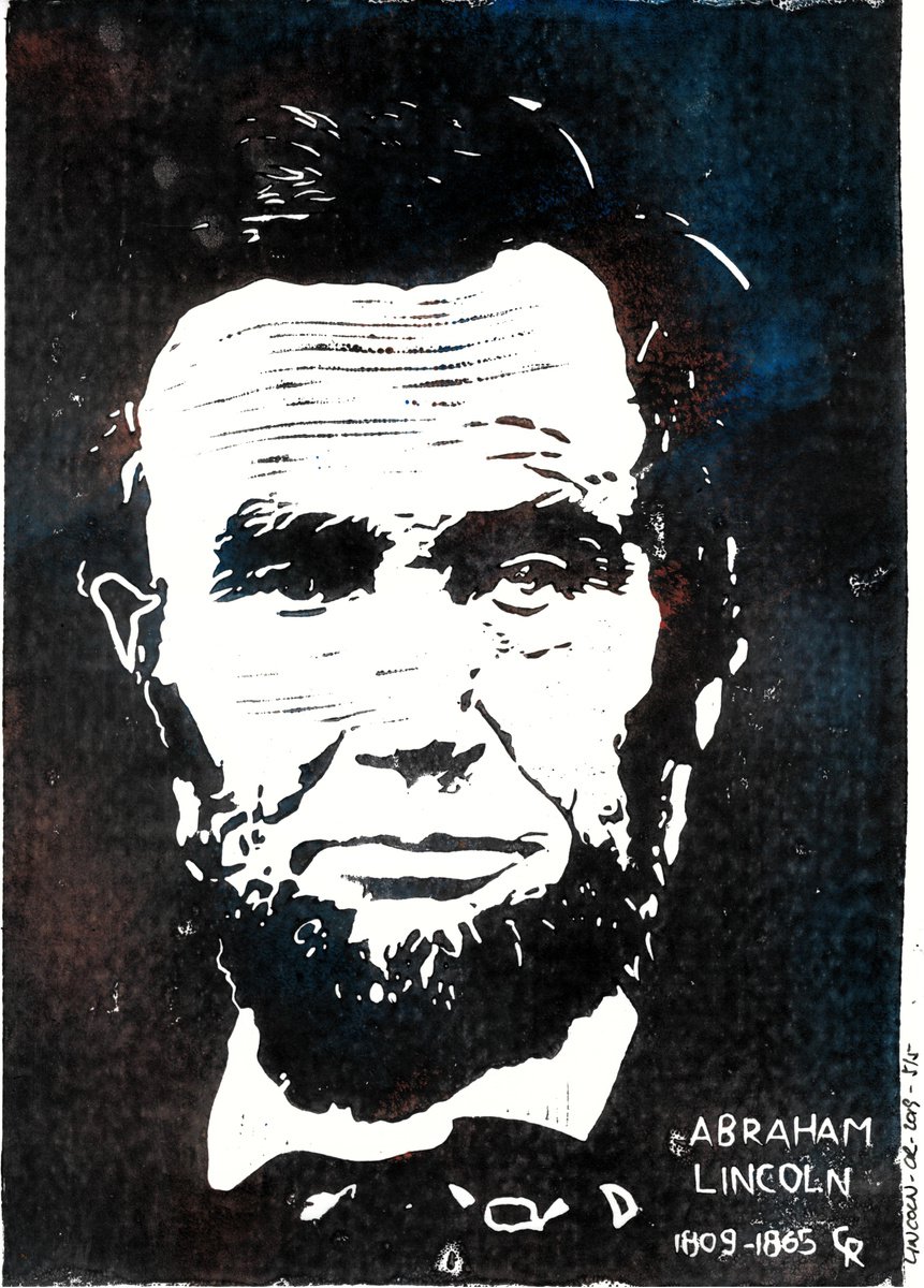 Dead And Known - Abraham Lincoln by Reimaennchen - Christian Reimann