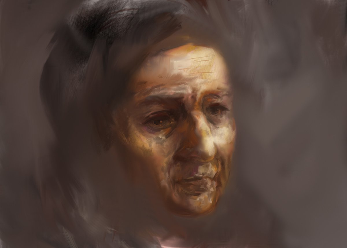 An Old Woman by Nikola Alipiev