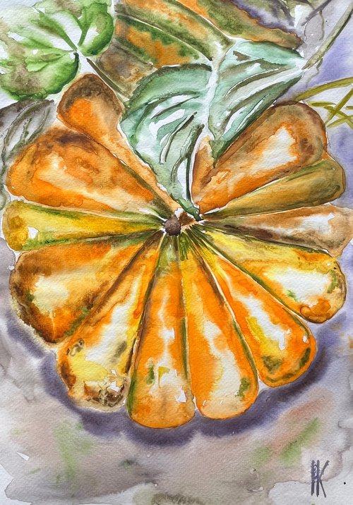 Pumpkin by Halyna Kirichenko