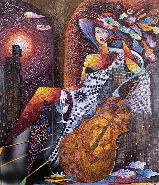 Lady of Strings and Wine