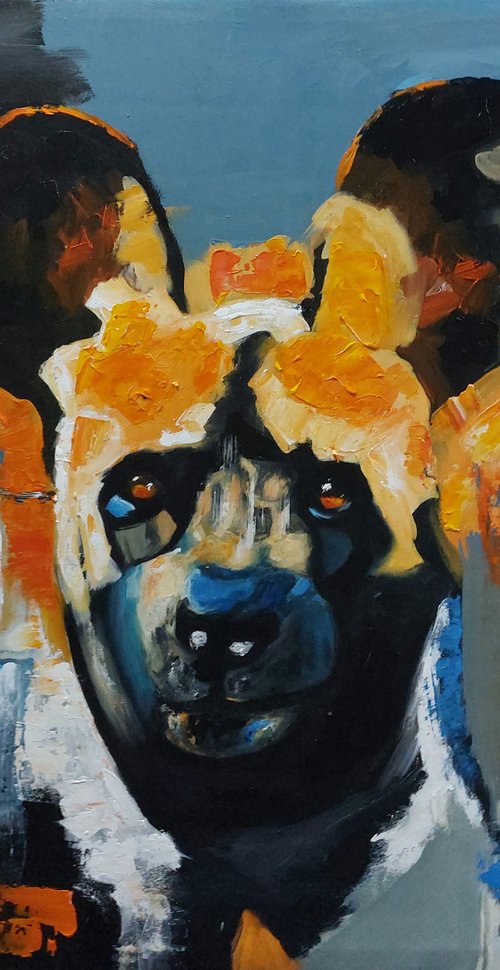 Intense Gaze by Gregory George Kalinga