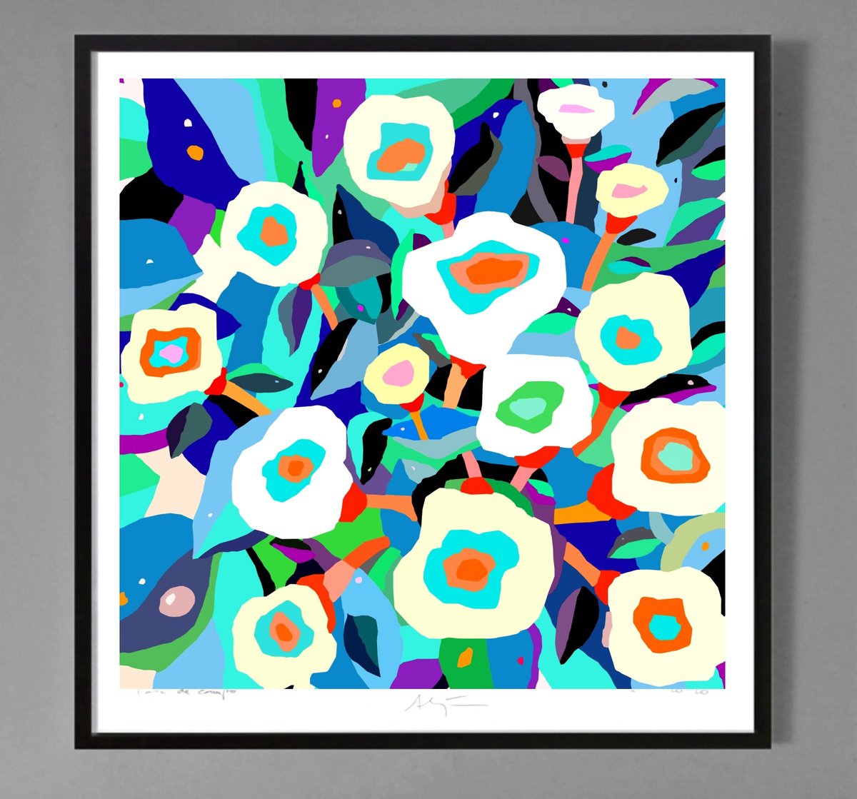 Impressionistic Giclee Print , Dolphins Sednecios By Alejos, 17 X 17, Artwork For Sale On Artfinder