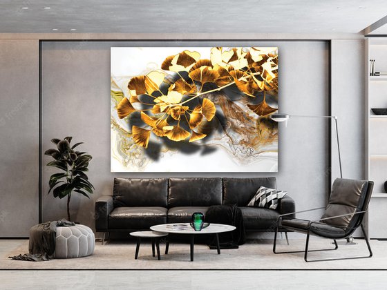 Naturaleza oro/XL large original artwork