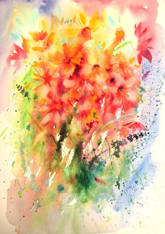 Flowers in the garden