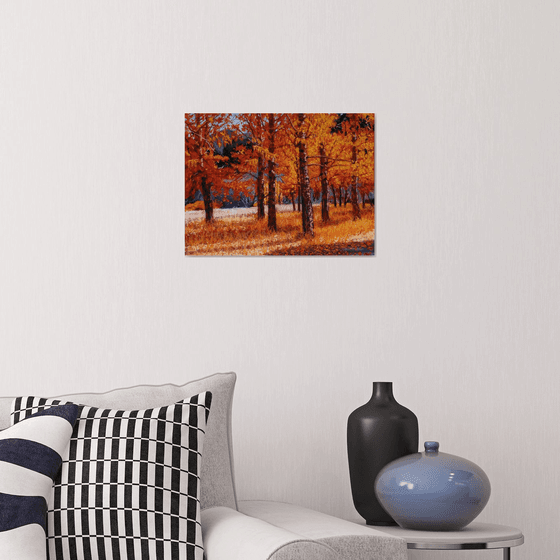A Symphony of Autumn Aspens