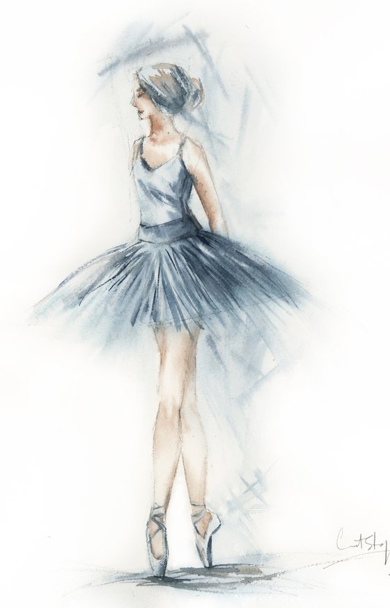 Ballerina in Blue n.12