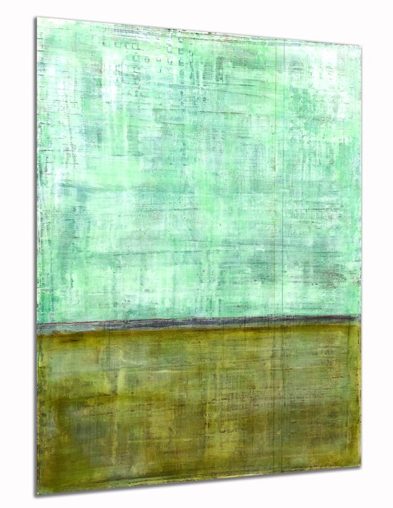 Greens Of Contrast (30x40in)