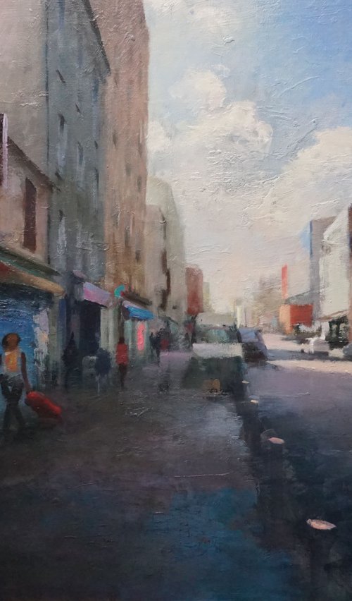 Montreuil street by Manuel Leonardi