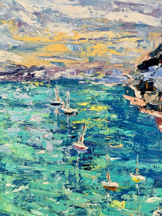 Positano. Italian cityscape