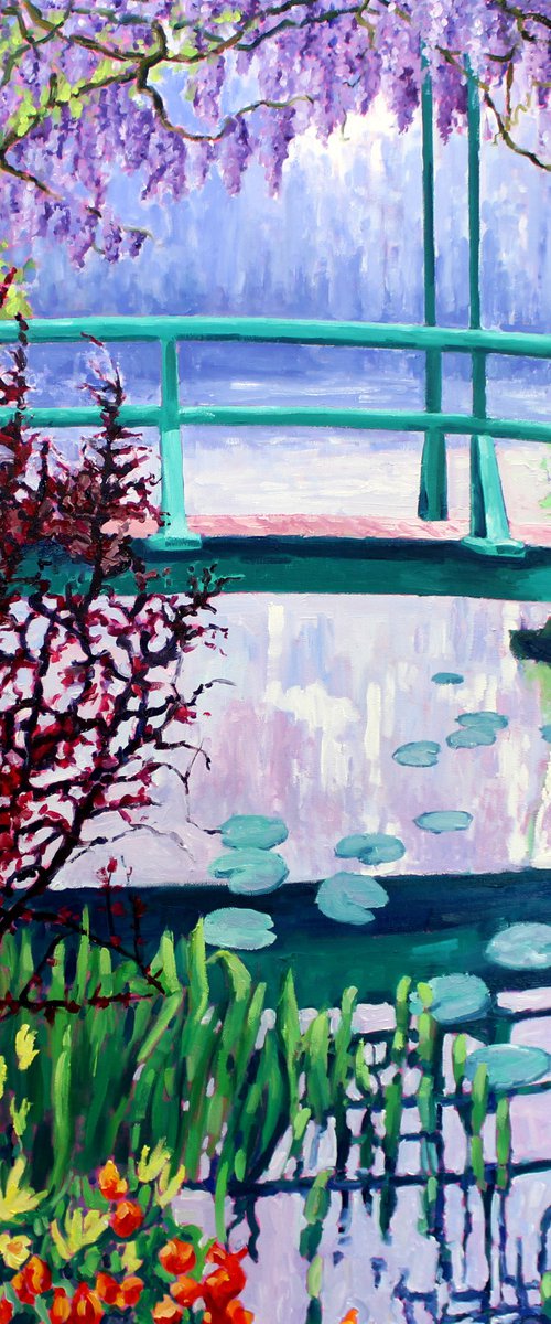 Claude Monet's Bridge by Zoe Elizabeth Norman