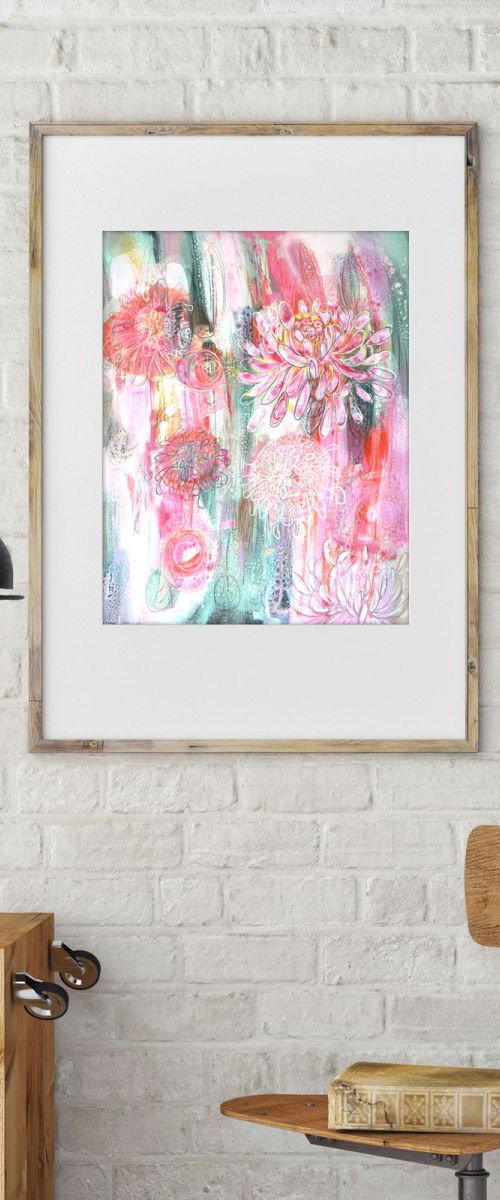 chrysanthemum #4 by Carolynne Coulson