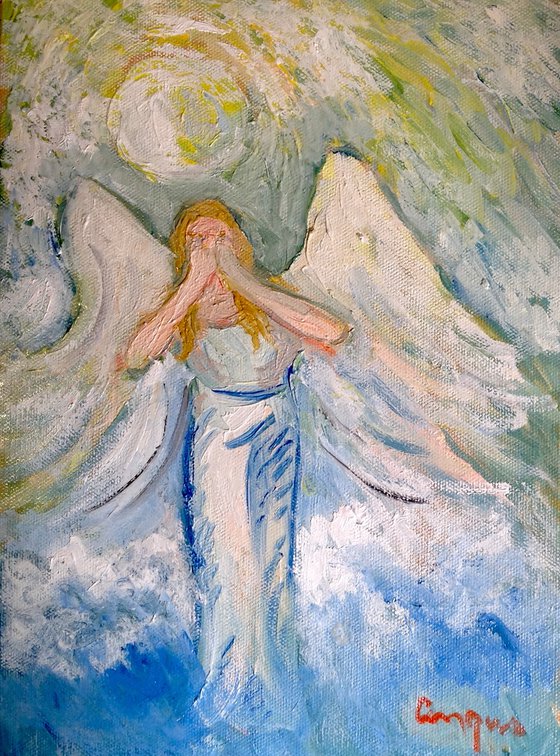 angel in distress