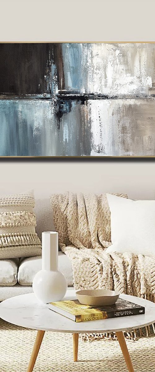 Perfection in Blue and Beige by Tatiana Malinovscaia