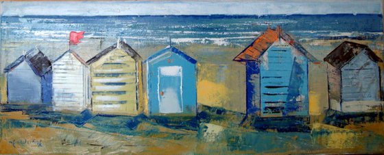 beach huts