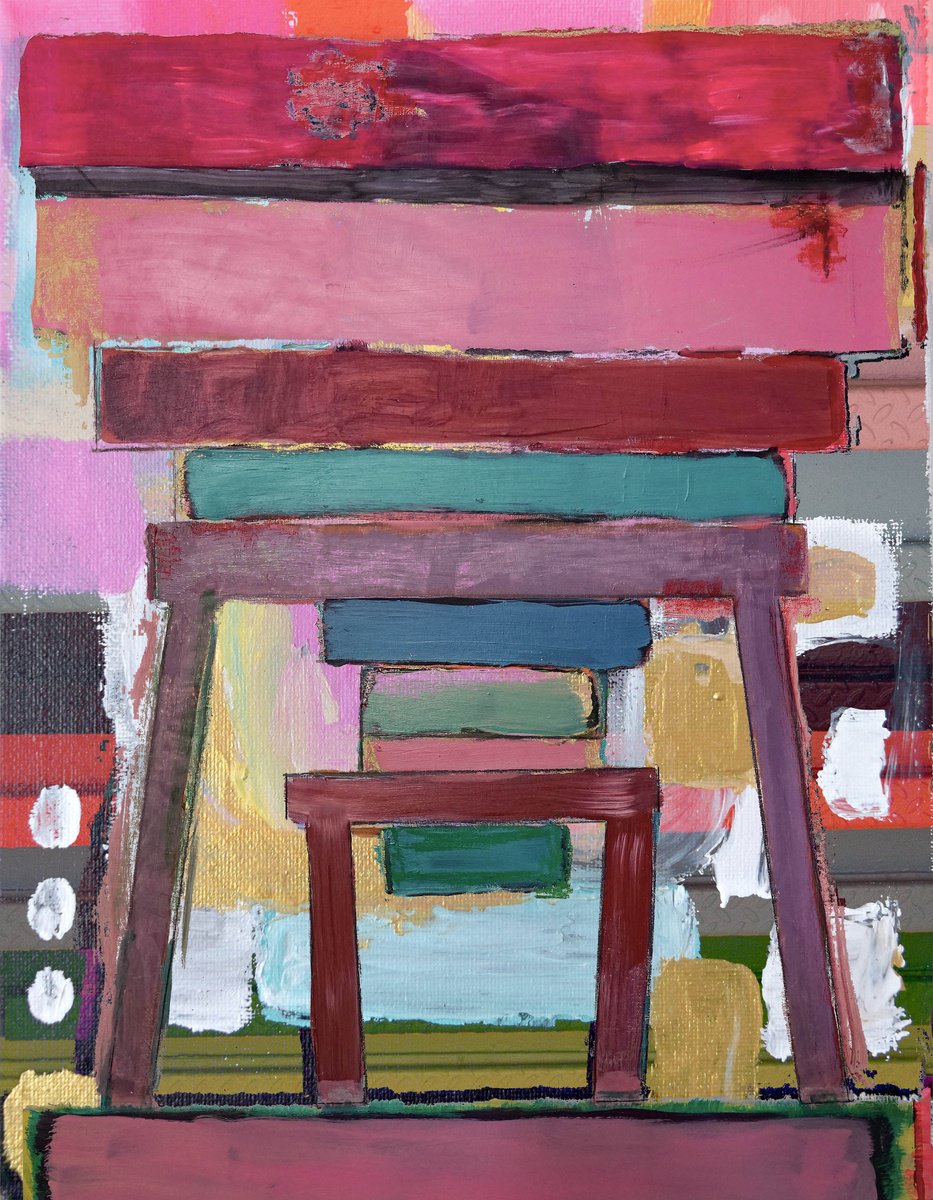 Expressive Painting , Liberation Of The Mind 1187 By Geert Lemmers Fpa, 31 X 39, Artwork For Sale On Artfinder